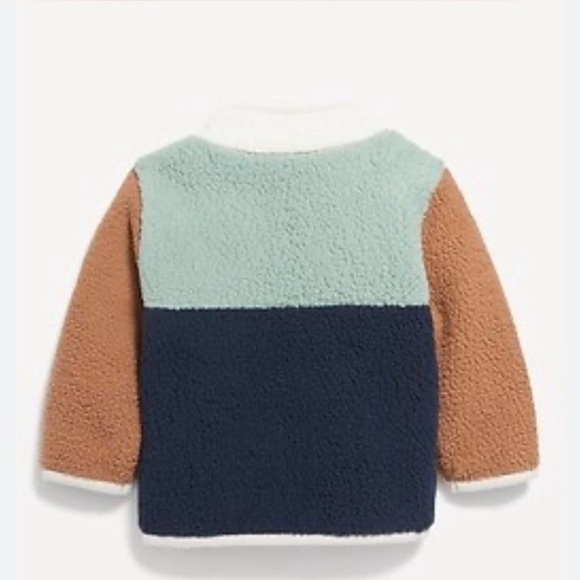 Colorblock Sherpa Jacket - Picture 2 of 5